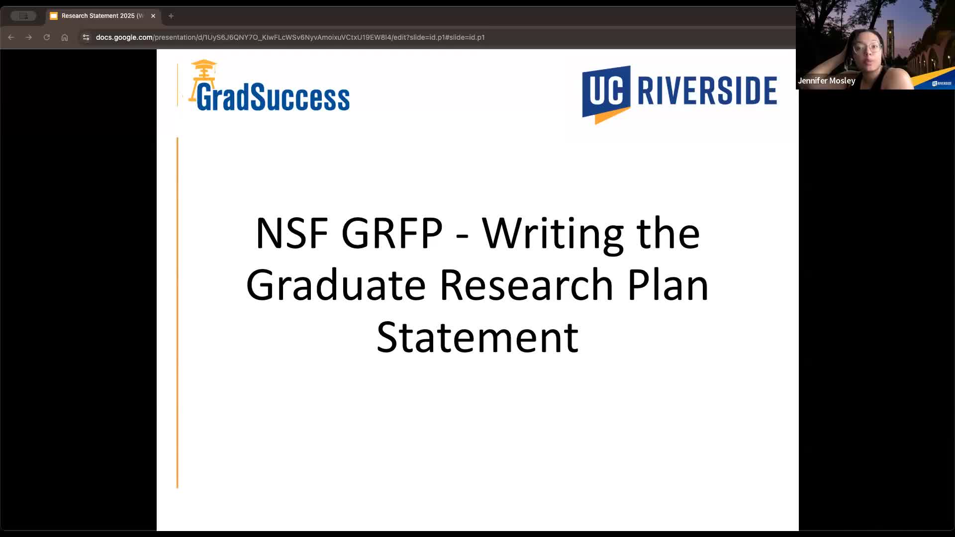 NSF GRFP_ResearchStatement_U25 | Lumina Media Player